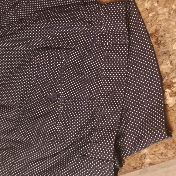 Linea upmo men's size 40 blue and white polka dot deck shorts - Picture 1 of 7